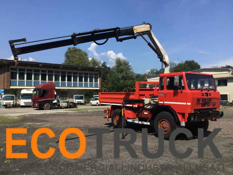 IVECO ACM 80 con gru retrogabina